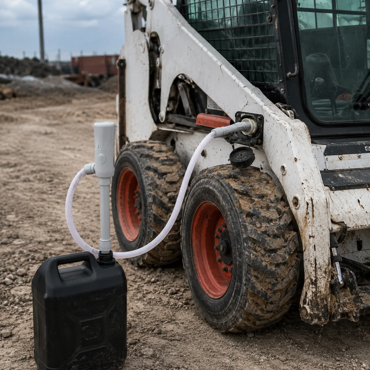 FN201 portable pump shown in use